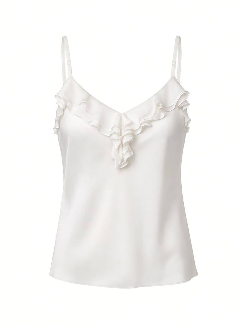 Ruffle Front Camisole